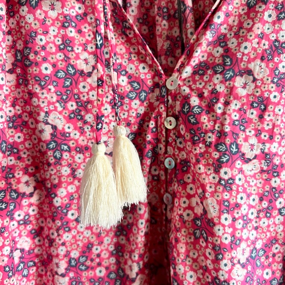 Spell & the Gypsy Poppy Smock Mini Dress | Pink Candy Floral | Size M | NWT - Picture 7 of 16